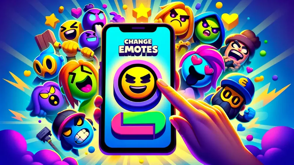 How To Change Emotes In Brawl Stars Coins Cash