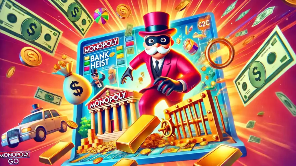 Bank Heists in Monopoly Go