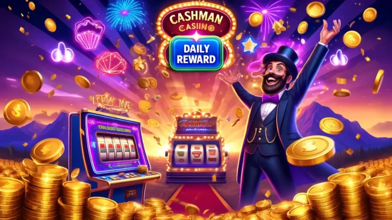 Free Coins daily reward links in Cashman Casino