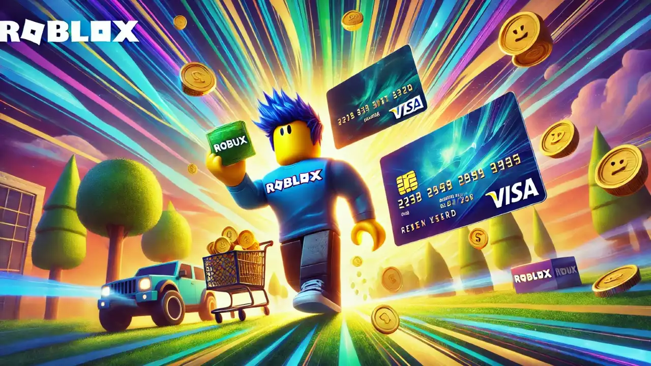 Buying Robux with VISA gift card