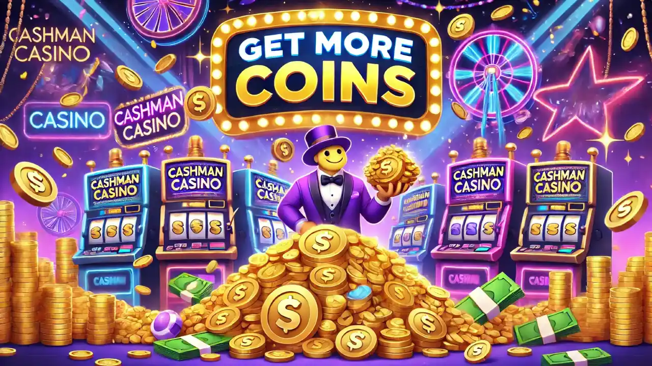 Get more Cashman Casino coins