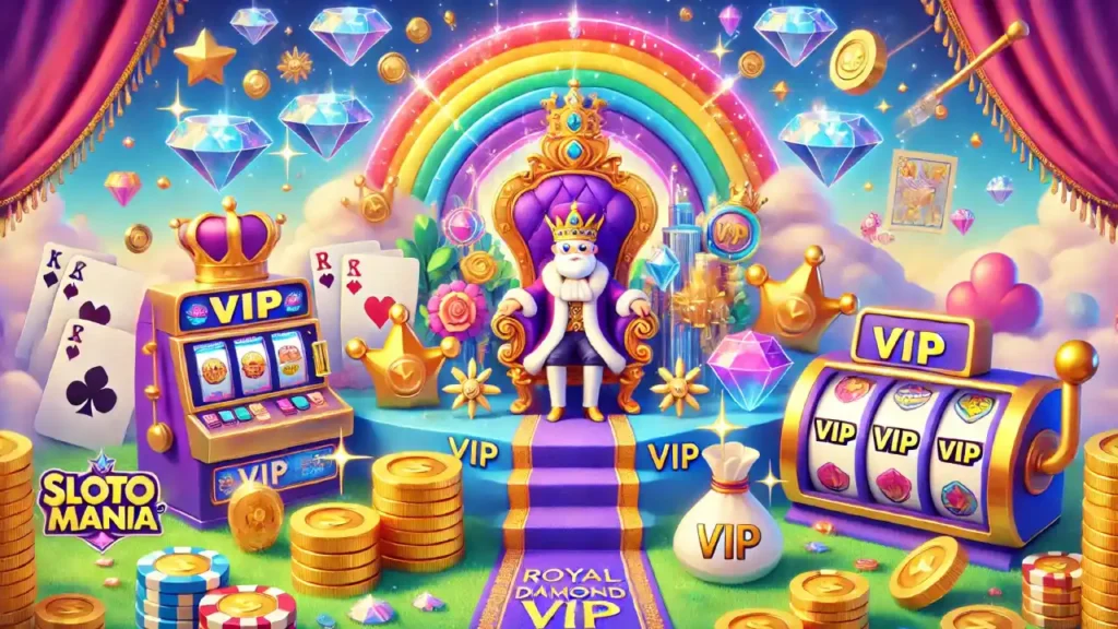 What is Royal Diamond VIP in Slotomania? Coins2Cash