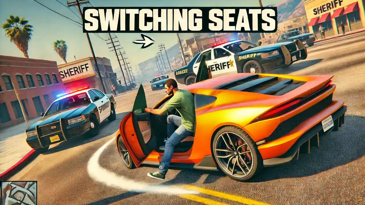 Switching seats in GTA 5