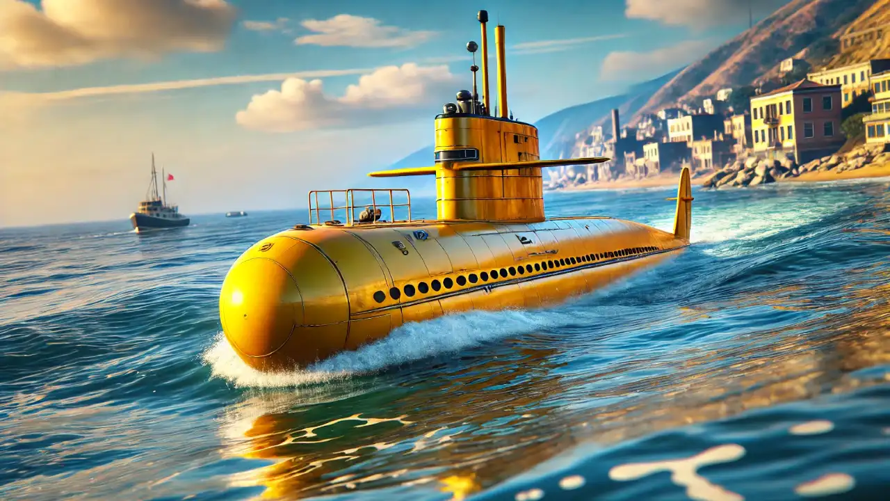 Submarine in GTA 5