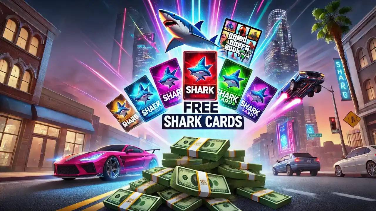 Free Shark Cards in GTA